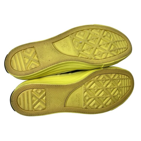 Converse OPI Sneaker Pump up the Volume Yellow Neon 165660C Low Top Men 7 Wmn 9 - Picture 8 of 9